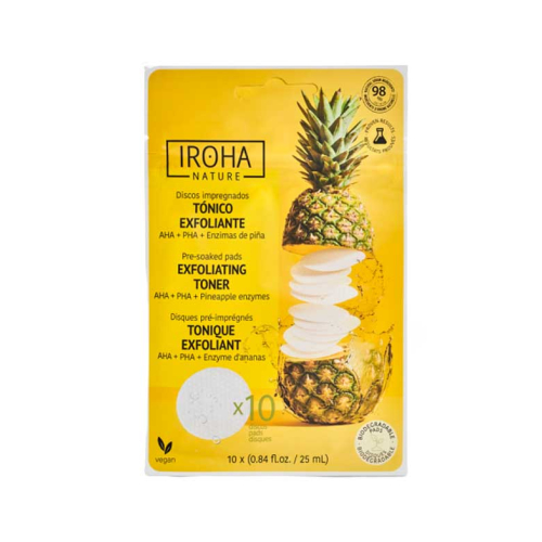Iroha Nature - Discos Tonificantes - Esfoliante e Iluminador