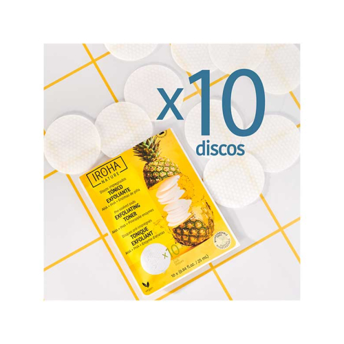 Iroha Nature - Discos Tonificantes - Esfoliante e Iluminador