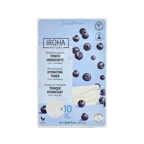 Iroha Nature - Discos tonificantes - Hidratante e reconfortante