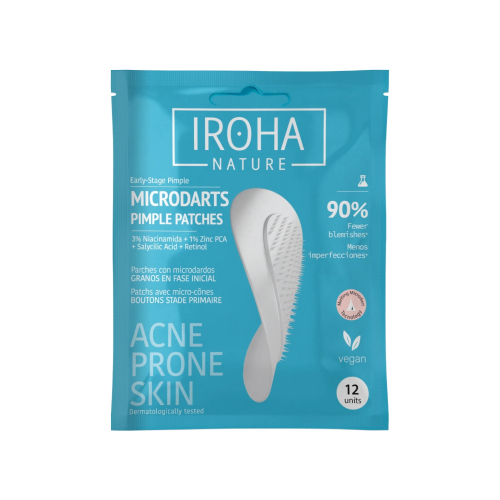 Iroha Nature - *Acne Prone Skin* - Adesivos de ácido salicílico para espinhas Microdarts
