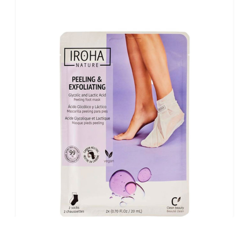 Iroha Nature - Foot Exfoliating Mask - Lavanda