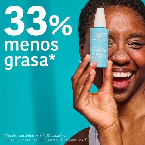 Iroha Nature - *Acne Prone Skin* - Creme facial Oil Control - Pele com tendência a acne