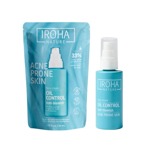 Iroha Nature - *Acne Prone Skin* - Creme facial Oil Control - Pele com tendência a acne