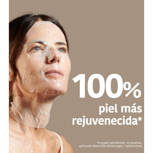 Iroha Nature - Máscara Antirrugas e Antienvelhecimento para Rosto e Pescoço - Colágeno + Ácido Hialurônico