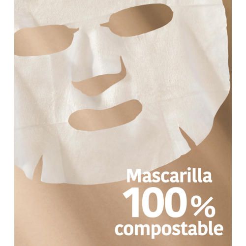 Iroha Nature - Máscara Antirrugas e Antienvelhecimento para Rosto e Pescoço - Colágeno + Ácido Hialurônico