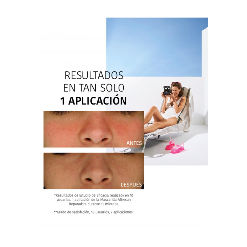 Iroha Nature - Máscara facial After Sun+ - Nutritivo: prolonga o bronzeado