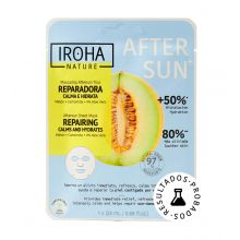 Iroha Nature - Máscara facial After Sun+ - Reparadora: acalma e hidrata
