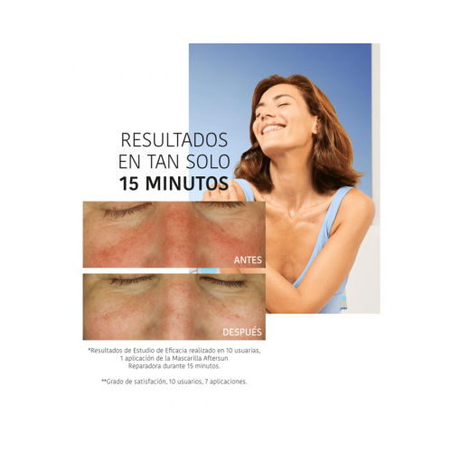 Iroha Nature - Máscara facial After Sun+ - Reparadora: acalma e hidrata