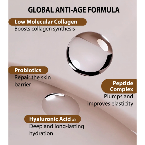 Iroha Nature - Máscara facial antienvelhecimento com colágeno Glass Skin