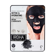 Iroha Nature - Máscara Facial Desintoxicante e Hidratante - Carvão + Ácido Hialurônico