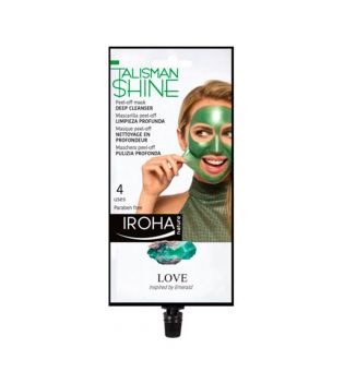 Iroha Nature - *Talisman Shine* - Máscara Facial Peel Off Pulizia profonda - Green