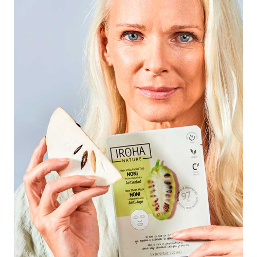 Iroha Nature - Máscara Facial Anti-Aging Tissue - Noni