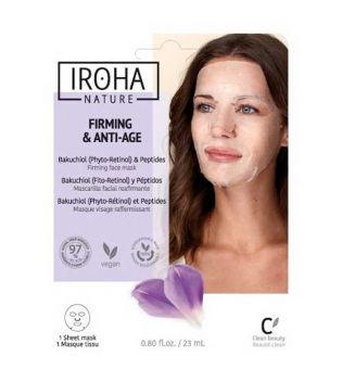 Iroha Nature - Mask Firming & Anti-Age - Bakuchiol and Peptides