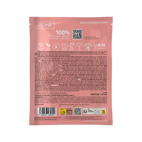 Iroha Nature - Máscara Perfect Skin Peeling - Ácido Glicólico