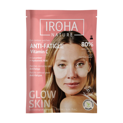 Iroha Nature - Patches anti-fadiga e clareadores - Vitamina c, pepino e ácido hialurônico