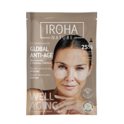 Iroha Nature - Remendos antirrugas, anti-inchaço e clareadores Global Eye Care - Niacinamida, Cafeína e Peptídeos