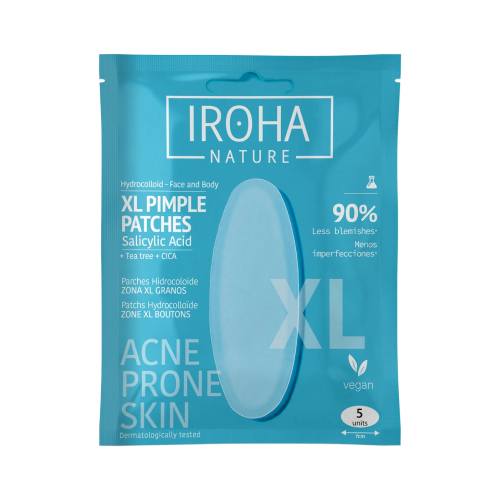 Iroha Nature  - *Acne Prone Skin* - Adesivos para espinhas com ácido salicílico XL