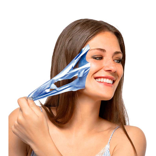 Iroha Nature - *Talisman Shine* - Máscara Facial Peel Off Anti-imperfeições - Azul