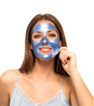 Iroha Nature - *Talisman Shine* - Máscara Facial Peel Off Anti-imperfeições - Azul