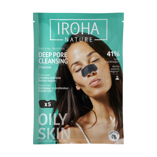 Iroha Nature - Detox Strips Anti Black Dots - Carbono