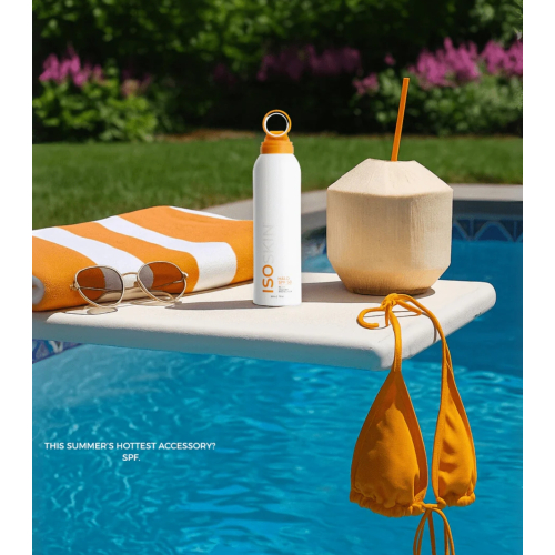 ISOCLEAN - *ISOSKIN* - Protetor solar em spray Halo FPS 50 PA+++ UVA/UBV