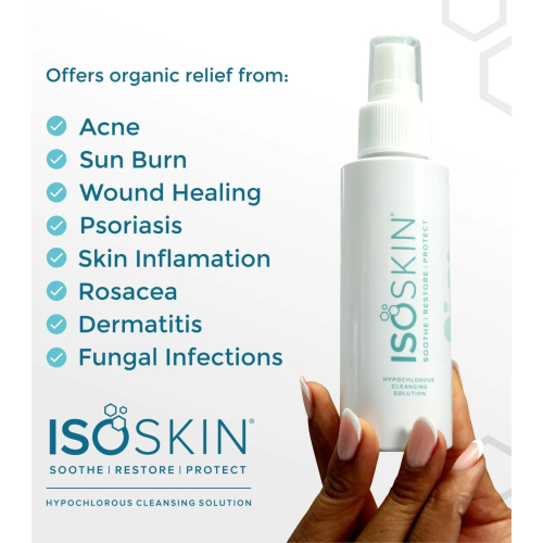 ISOCLEAN - *ISOSKIN* - Spray facial e corporal Hypochlorous - 100ml