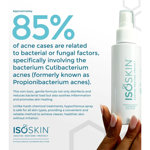 ISOCLEAN - *ISOSKIN* - Spray facial e corporal Hypochlorous - 100ml