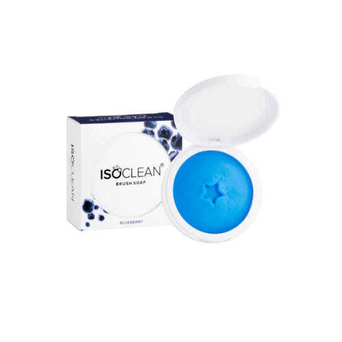 ISOCLEAN - Limpador compacto de pincéis de sabão - Blueberry