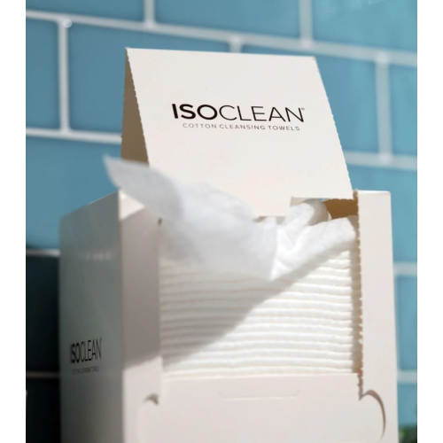 ISOCLEAN - Toalhetes descartáveis de algodão - 25 unid.