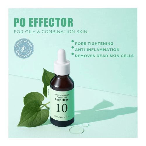 It's Skin - *Power 10 Formula* - Sérum Redutor de Poros PO Effector - Pore Lupin