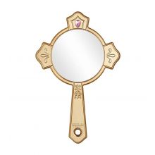 Jeffree Star Cosmetics - *Pink Religion* - Espelho de mão - Gold Chrome Cross