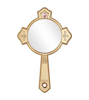Jeffree Star Cosmetics - *Pink Religion* - Espelho de mão - Gold Chrome Cross
