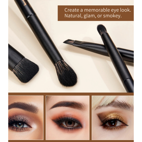 Jessup Beauty - *Collection III* - Conjunto de pincéis com caixa - Elegant Black