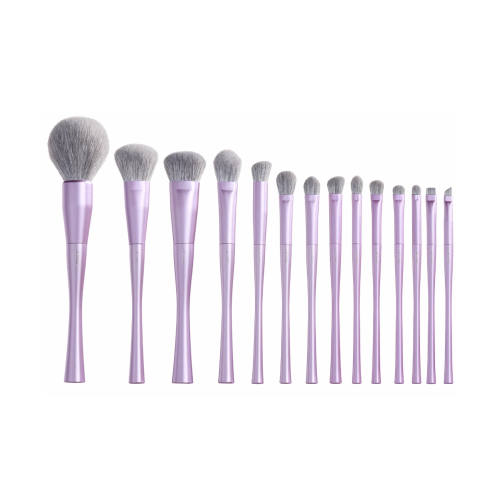 Jessup Beauty - *Everyday Glam* - Conjunto de pincéis 14pc Luxury Purple - T512