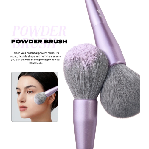 Jessup Beauty - *Everyday Glam* - Conjunto de pincéis 5pc Flawless - T514