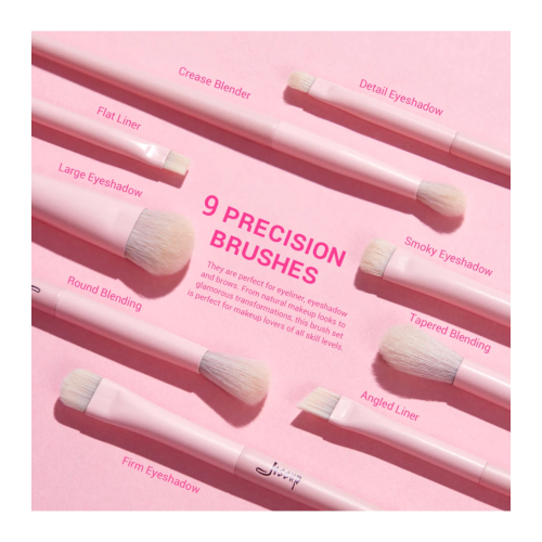 Jessup Beauty - *Makeup Lover Collection IV* - Conjunto de 14 pincéis - Crystal Pink