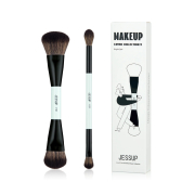 Jessup Beauty - *Makeup Lover Collection V* - Conjunto de 2 Pincéis Duplos - Bright Cyan