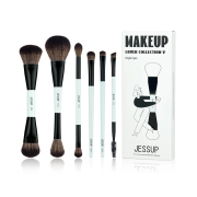 Jessup Beauty - *Makeup Lover Collection V* - Conjunto de 6 pincéis - Bright Cyan