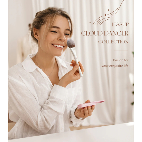 Jessup Beauty - Conjunto de 14 pincéis - Cloud Dancer