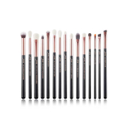 Jessup Beauty - Conjunto de pincéis 15 pcs - T157: Black/Rose Gold