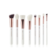 Jessup Beauty - Conjunto de pincéis de 8 peças - T219: White/Rose Gold