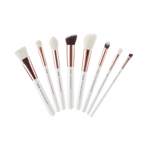 Jessup Beauty - Conjunto de pincéis de 8 peças - T219: White/Rose Gold