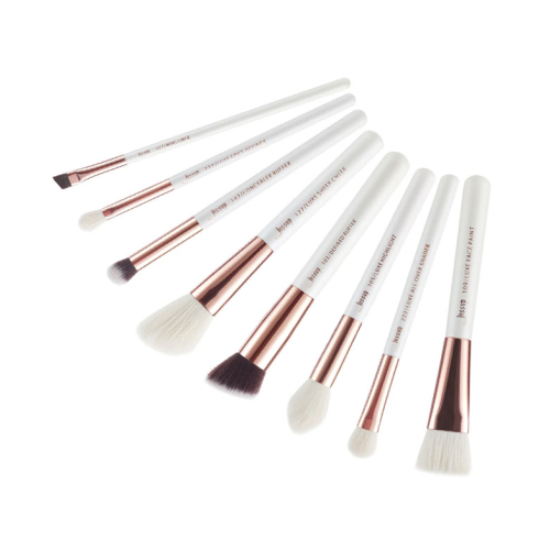Jessup Beauty - Conjunto de pincéis de 8 peças - T219: White/Rose Gold
