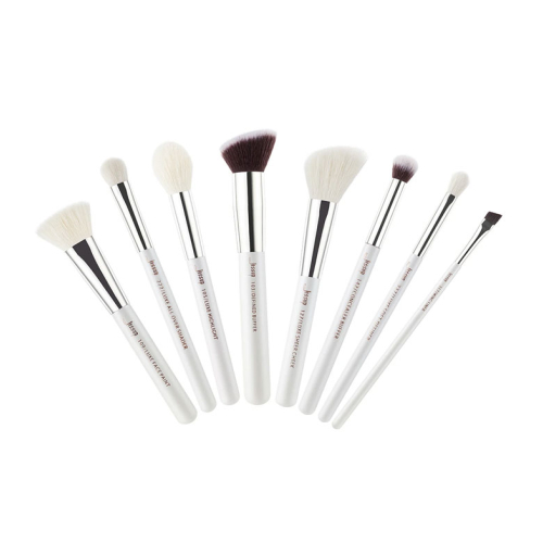 Jessup Beauty - Conjunto de pincéis de 8 peças - T239: White/Silver