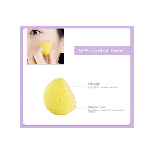 Jessup Beauty - Conjunto de esponjas e bolsa de cosméticos My Magical Makeup Sponges