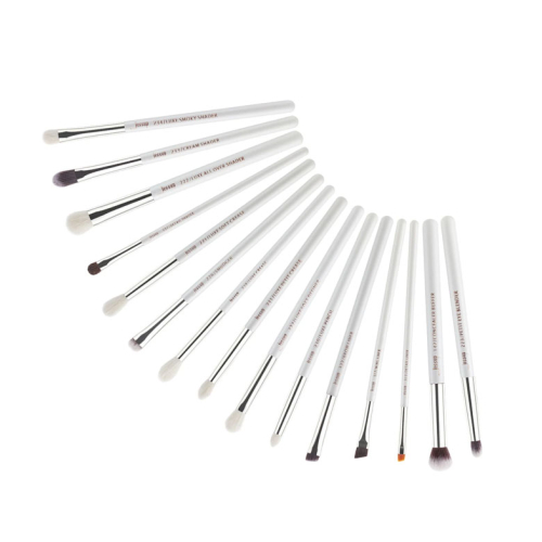 Jessup Beauty - Conjunto de pincéis 15 pcs - T237: White/Silver