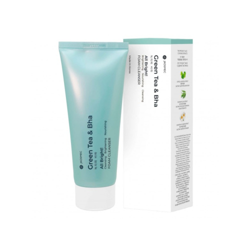 Jkosmec - *All Bright* - Gel de limpeza facial com BHA e extrato de chá verde