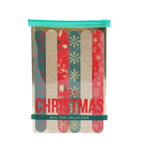 Jovo - Conjunto de lixas de unhas Nail File Collection - Merry Christmas