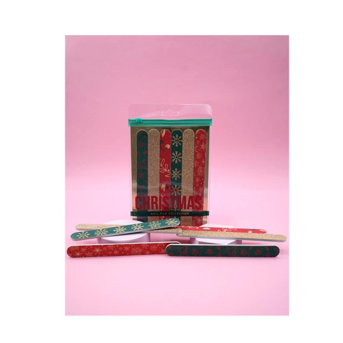 Jovo - Conjunto de lixas de unhas Nail File Collection - Merry Christmas