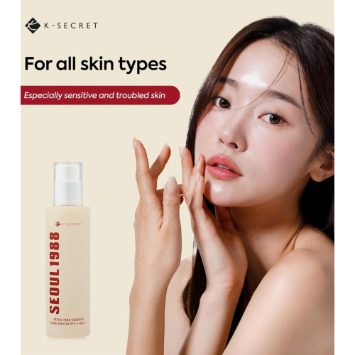 K-Secret - *Seoul 1988* - Essência Snail Mucin 97% + Rice